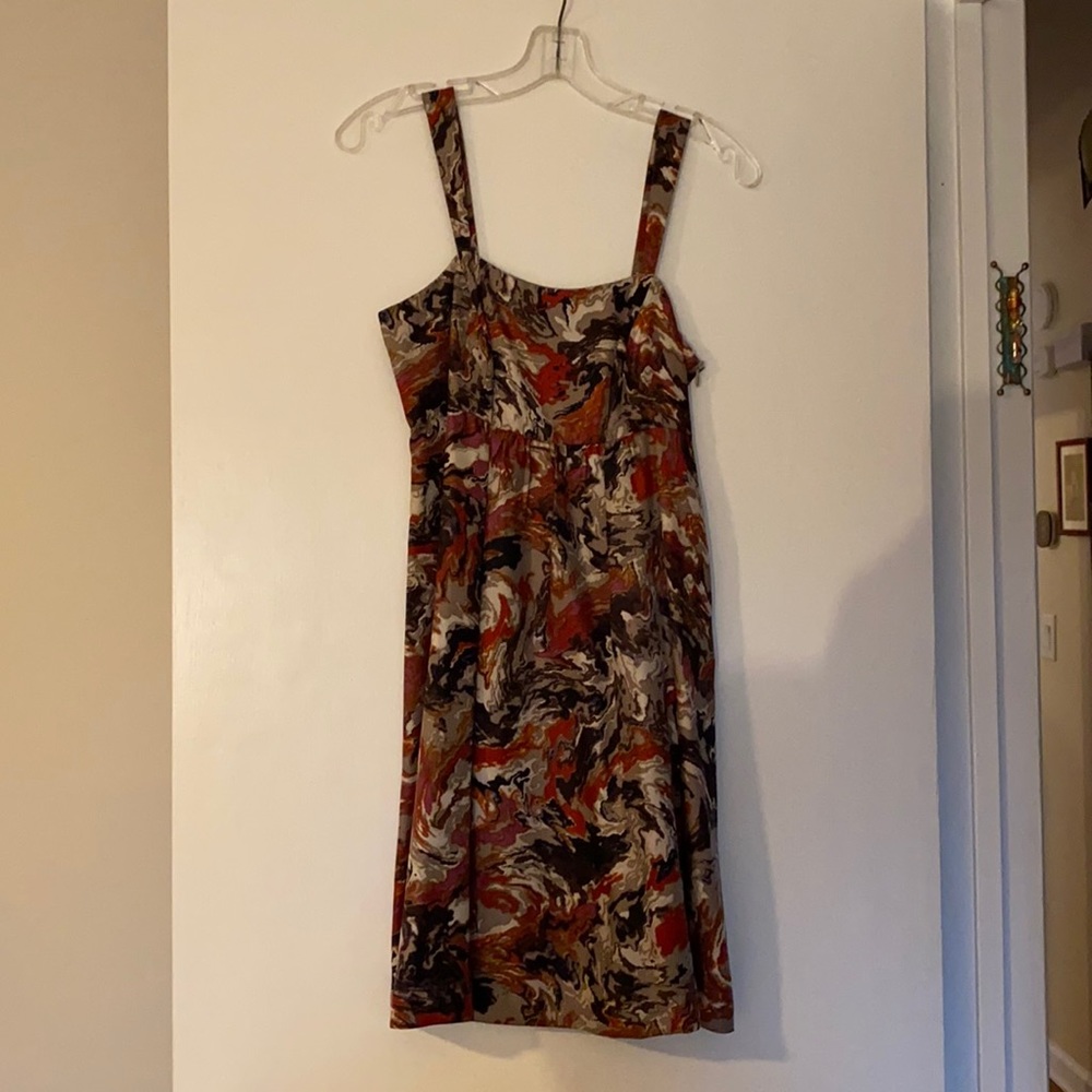 Kensie marble aline dress